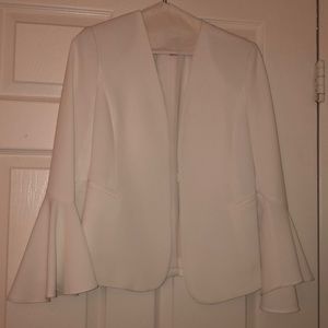 Petite White Blazer